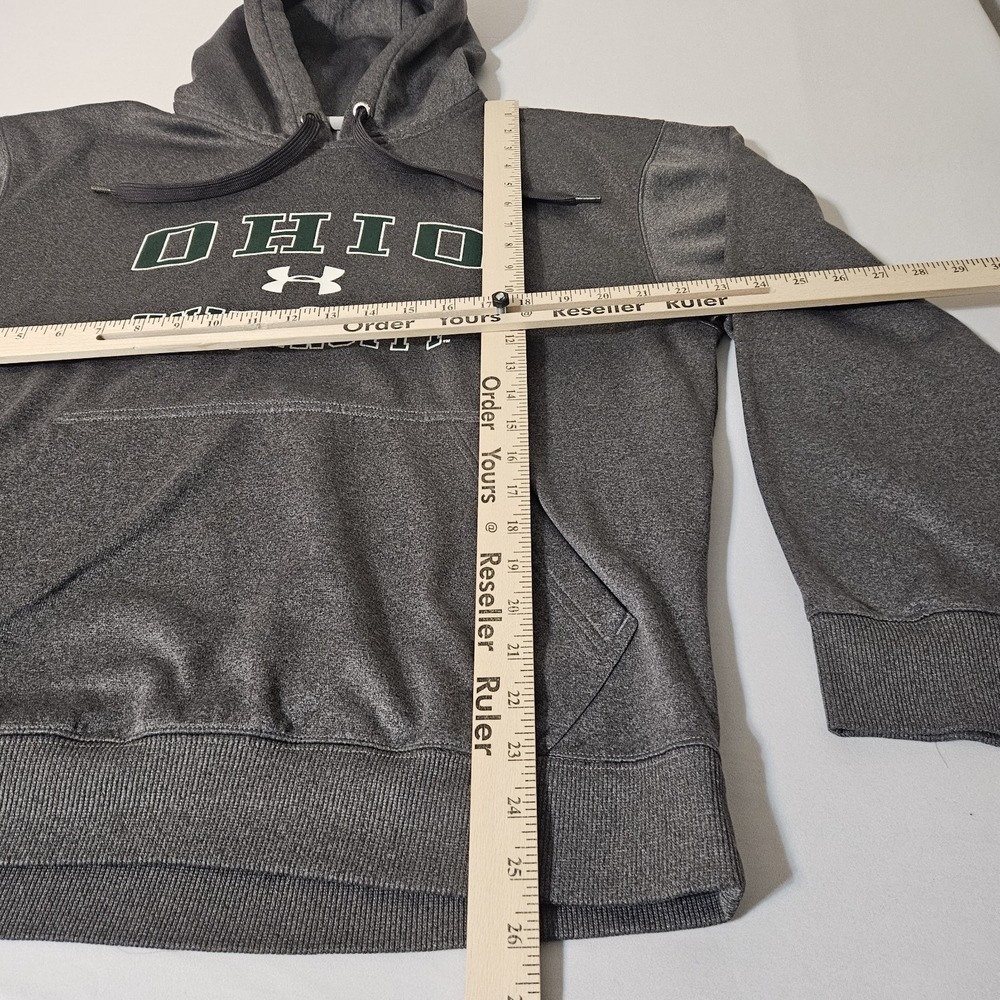 Ohio University OU Bobcats Hoodie Sweatshirt, Youth or Women's Under Armour L - Picture 4 of 7